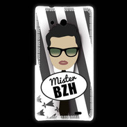 Coque Huawei Ascend Mate Mister Bretagne Brun