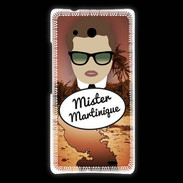 Coque Huawei Ascend Mate Mister Martinique Chatain