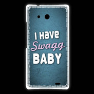 Coque Huawei Ascend Mate I have Swag bleu ZG