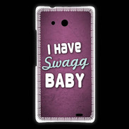Coque Huawei Ascend Mate I have Swag Rose ZG