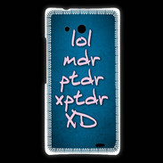 Coque Huawei Ascend Mate LOL MDR bleu ZG