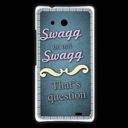 Coque Huawei Ascend Mate Swag or Not bleu ZG
