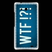 Coque Huawei Ascend Mate WTF bleu ZG