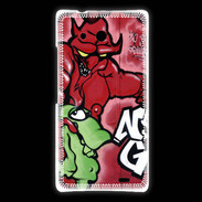 Coque Huawei Ascend Mate Enfer graffiti PB