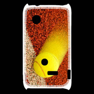 Coque Sony Xperia Typo Balle de tennis sur ligne de cours