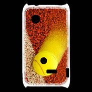 Coque Sony Xperia Typo Balle de tennis sur ligne de cours