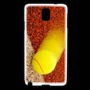 Coque Samsung Galaxy Note 3 Balle de tennis sur ligne de cours