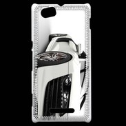 Coque Sony Xperia M Belle voiture sportive blanche