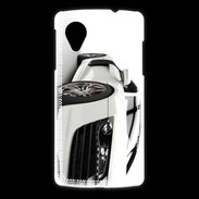 Coque LG Nexus 5 Belle voiture sportive blanche