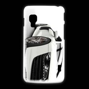 Coque LG L5 2 Belle voiture sportive blanche
