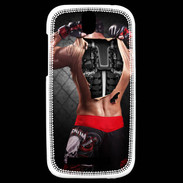 Coque HTC One SV Boxeur bionique