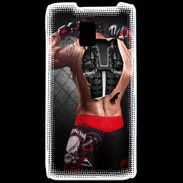 Coque LG P990 Boxeur bionique