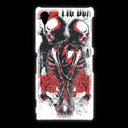Coque Sony Xpéria Z1 Bed of Roses
