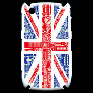 Coque Blackberry 8520 Angleterre sur Drapeau 1