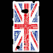 Coque Nokia Lumia 720 Angleterre sur Drapeau 1