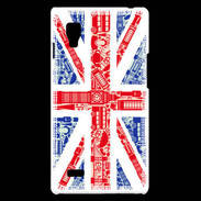 Coque LG Optimus L9 Angleterre sur Drapeau 1