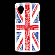 Coque LG Nexus 5 Angleterre sur Drapeau 1