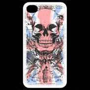 Coque iPhone 4 / iPhone 4S Tête de mort Angleterre