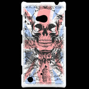 Coque Nokia Lumia 720 Tête de mort Angleterre
