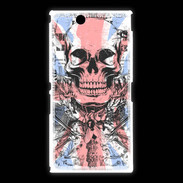 Coque Sony Xpéria Z Ultra Tête de mort Angleterre