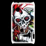 Coque Sony Xperia Typo Tête de mort Graffiti couleur