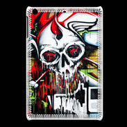 Coque iPadMini Tête de mort Graffiti couleur