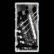 Coque Sony Xperia P Corde de guitare