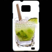 Coque Samsung Galaxy S2 Cocktail Caipirinha