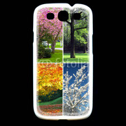 Coque Samsung Galaxy S3 Arbres 4 saisons