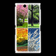Coque Sony Xpéria Z Ultra Arbres 4 saisons