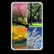 Grande pendule murale Arbres 4 saisons