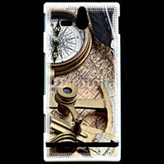 Coque Sony Xperia U Vintage Marine still life