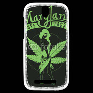 Coque HTC One SV Vintage Mary jane