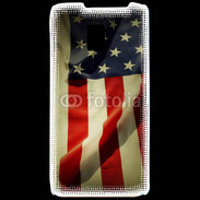 Coque LG P990 Vintage drapeau USA