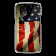Coque Samsung Galaxy Mega Vintage drapeau USA