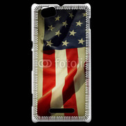 Coque Sony Xperia M Vintage drapeau USA