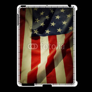 Coque iPad 2/3 Vintage drapeau USA