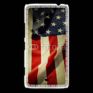 Coque Nokia Lumia 1320 Vintage drapeau USA