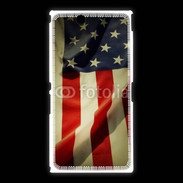 Coque Sony Xpéria Z Ultra Vintage drapeau USA