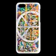Coque iPhone 5C Symbole de la paix Imagine