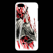 Coque iPhone 5C Guerrier japonais