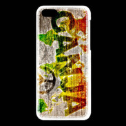 Coque iPhone 5C Rasta Ganja