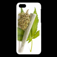 Coque iPhone 5C Feuille de cannabis 5
