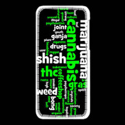 Coque iPhone 5C Cannabis Tag