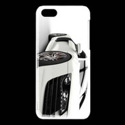 Coque iPhone 5C Belle voiture sportive blanche