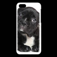 Coque iPhone 5C Bulldog français 2