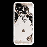 Coque iPhone 5C Vintage Poker