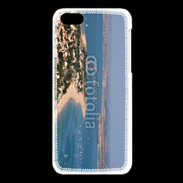 Coque iPhone 5C Le pont de l'ile de Ré vu du ciel