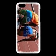 Coque iPhone 5C Athlétisme femme aveugle
