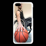 Coque iPhone 5C Joueur de basket en fauteuil